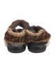 Fendi Zucca FF Logo Mink Espadrilles