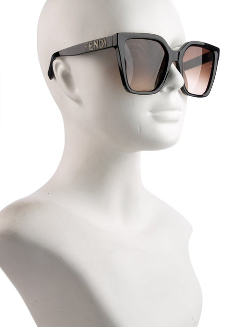 Fendi Square Gradient Sunglasses