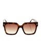 Fendi Zucca FF Logo Oversize Sunglasses