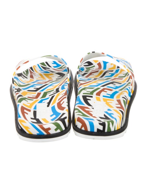 Fendi Rubber Printed Slides