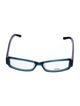 Fendi Zucchino FF Logo Square Eyeglasses