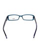 Fendi Zucchino FF Logo Square Eyeglasses