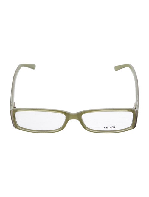 Fendi Zucca FF Logo Square Eyeglasses