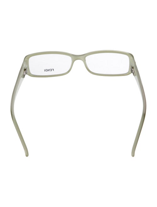 Fendi Zucca FF Logo Square Eyeglasses