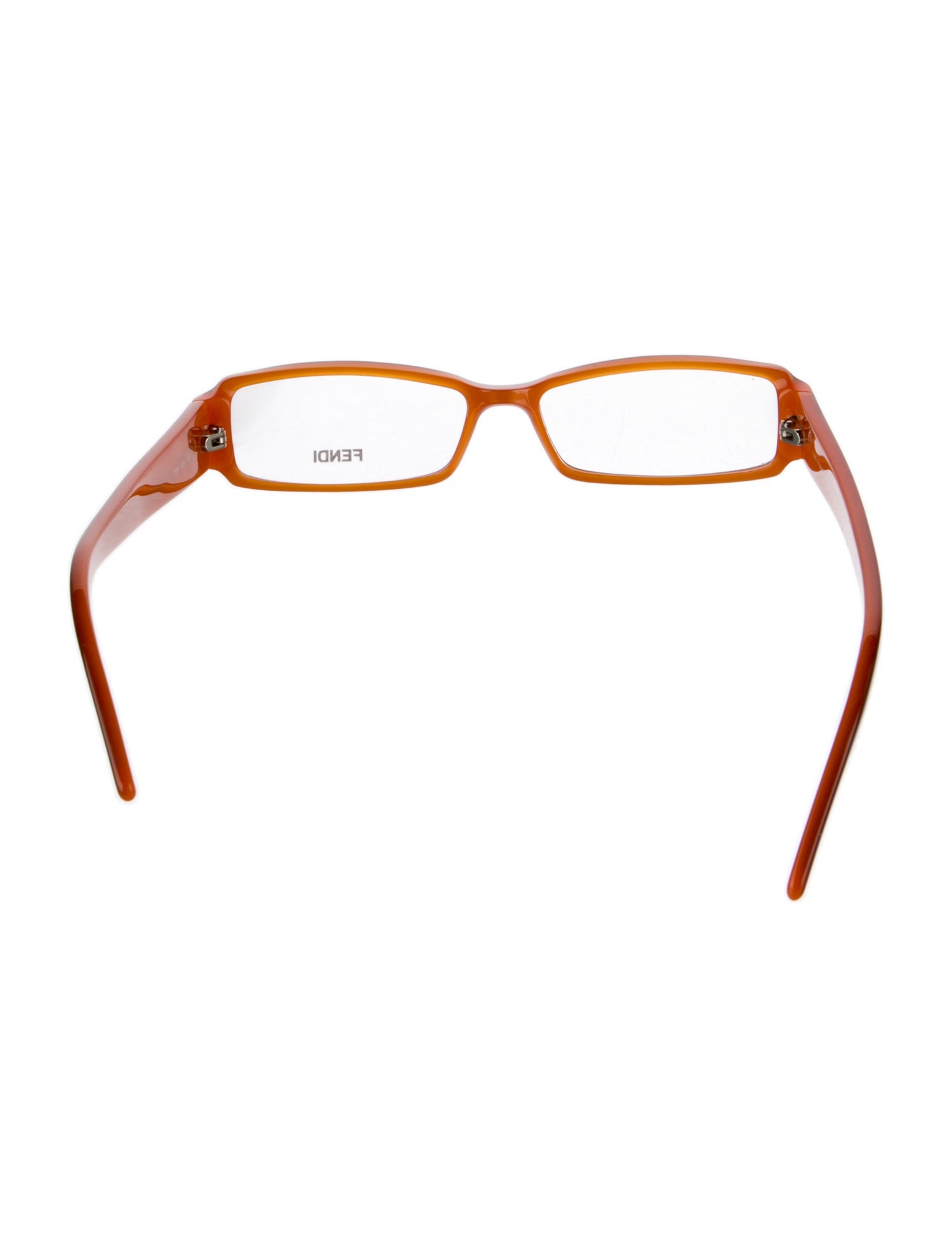 Fendi Zucca FF Logo Square Eyeglasses
