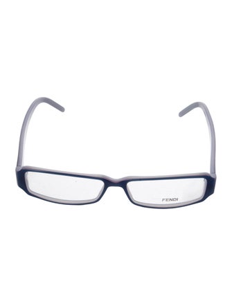 Fendi Zucca FF Logo Square Eyeglasses