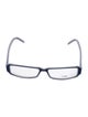 Fendi Zucca FF Logo Square Eyeglasses