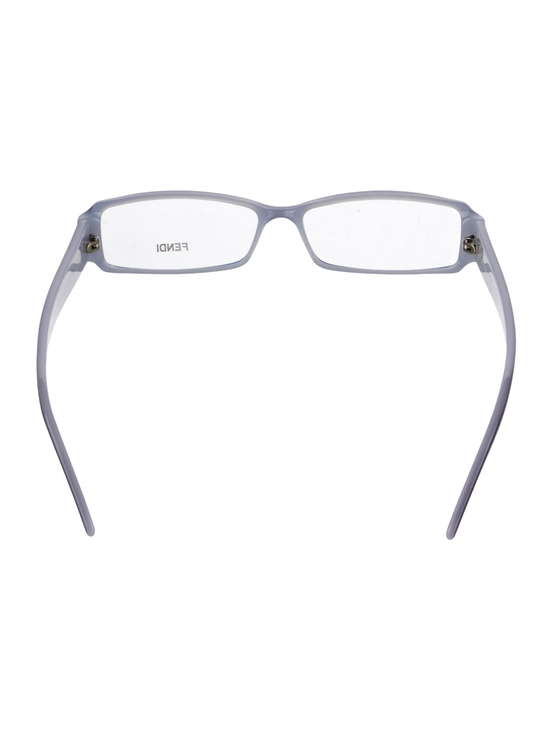 Fendi Zucca FF Logo Square Eyeglasses