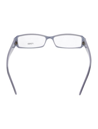 Fendi Zucca FF Logo Square Eyeglasses