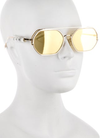 Fendi Square Tinted Sunglasses