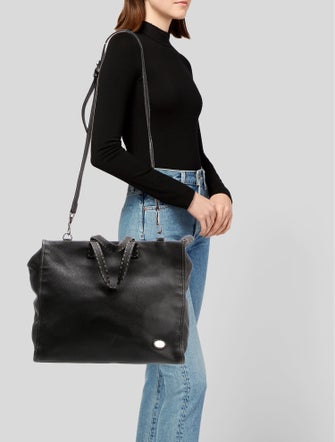 Fendi Leather Top Handle Bag