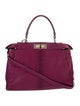 Fendi Leather Peekaboo Large