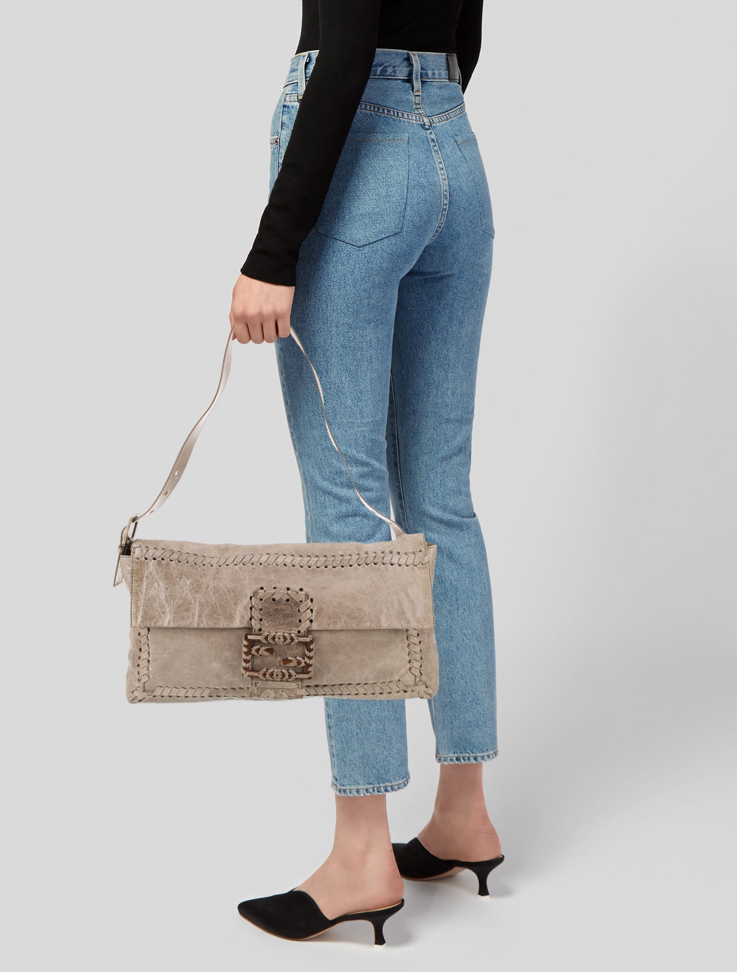 Fendi Zucca FF Baguette Maxi Vintage