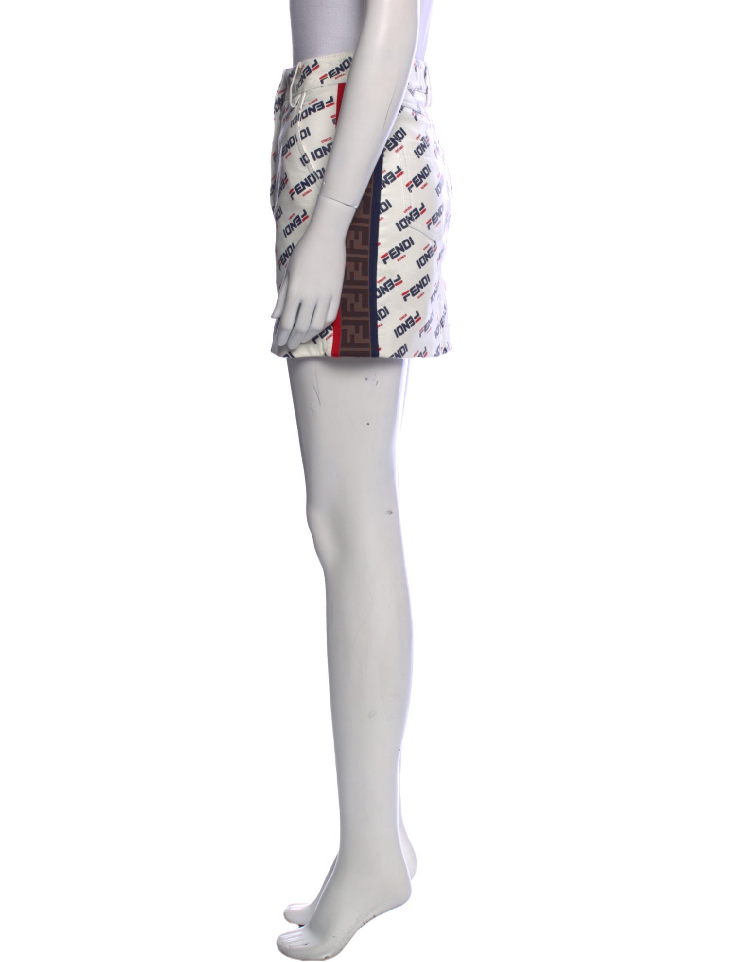 Fendi Printed Mini Skirt