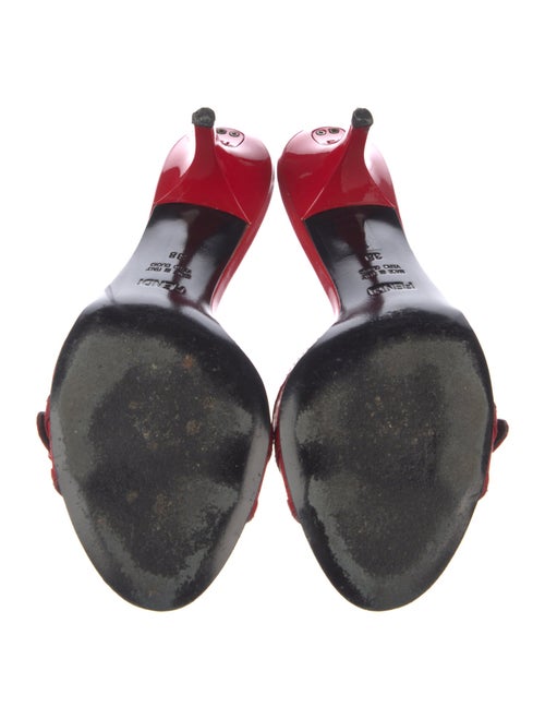 Fendi Leather Slides