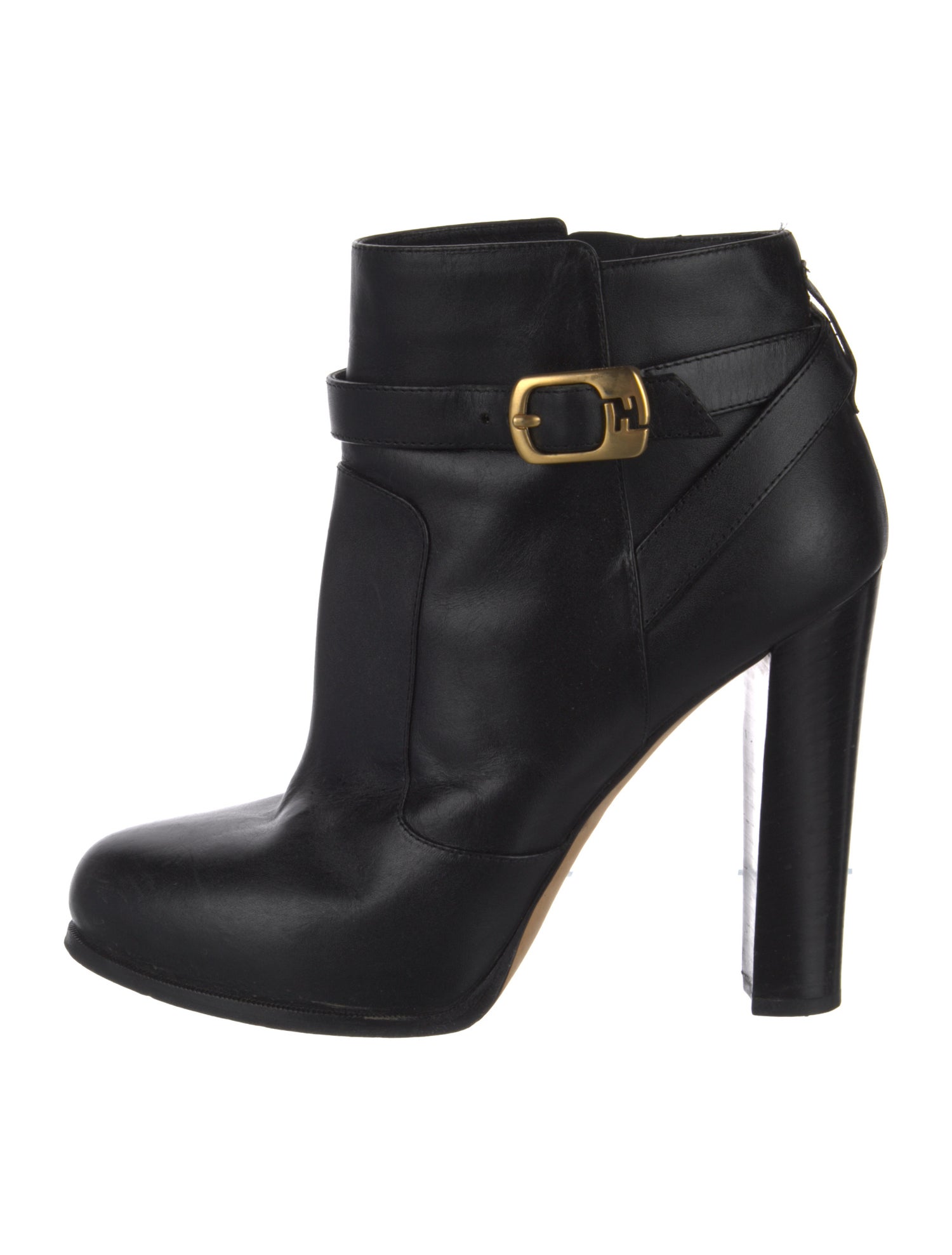 Fendi Leather Boots