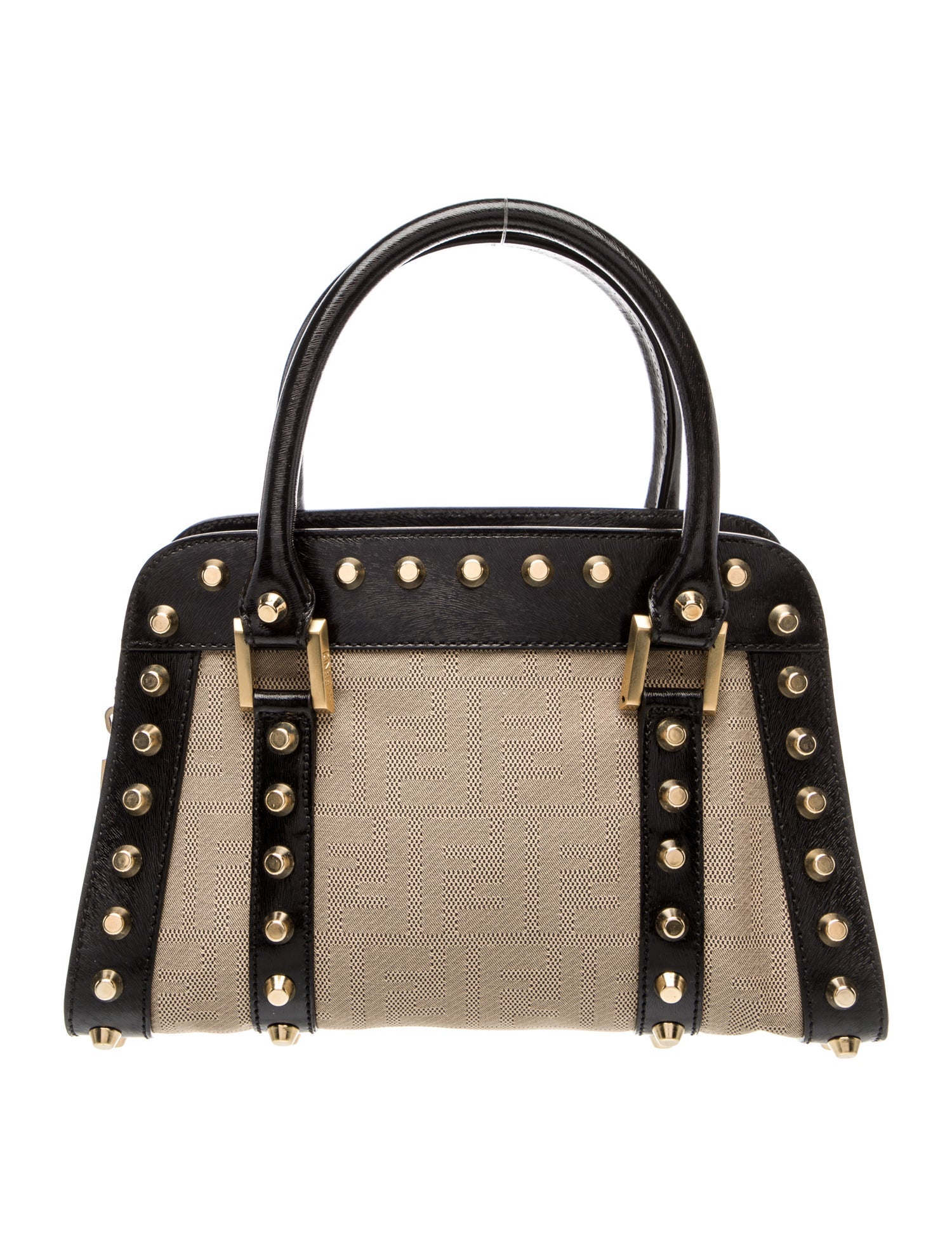 Fendi Zucca FF Top Handle Bag