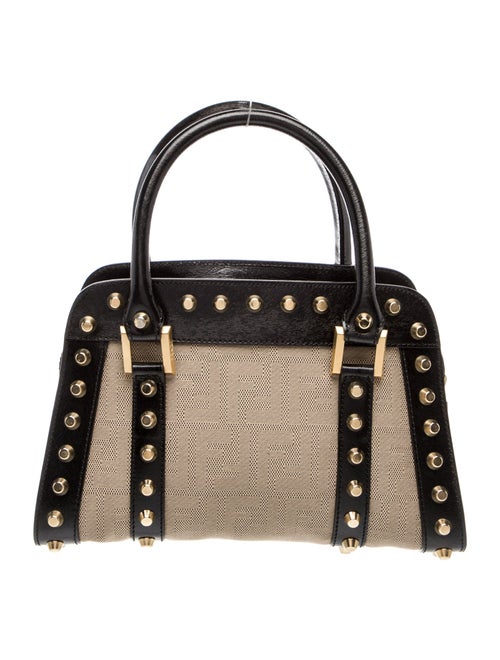 Fendi Zucca FF Top Handle Bag