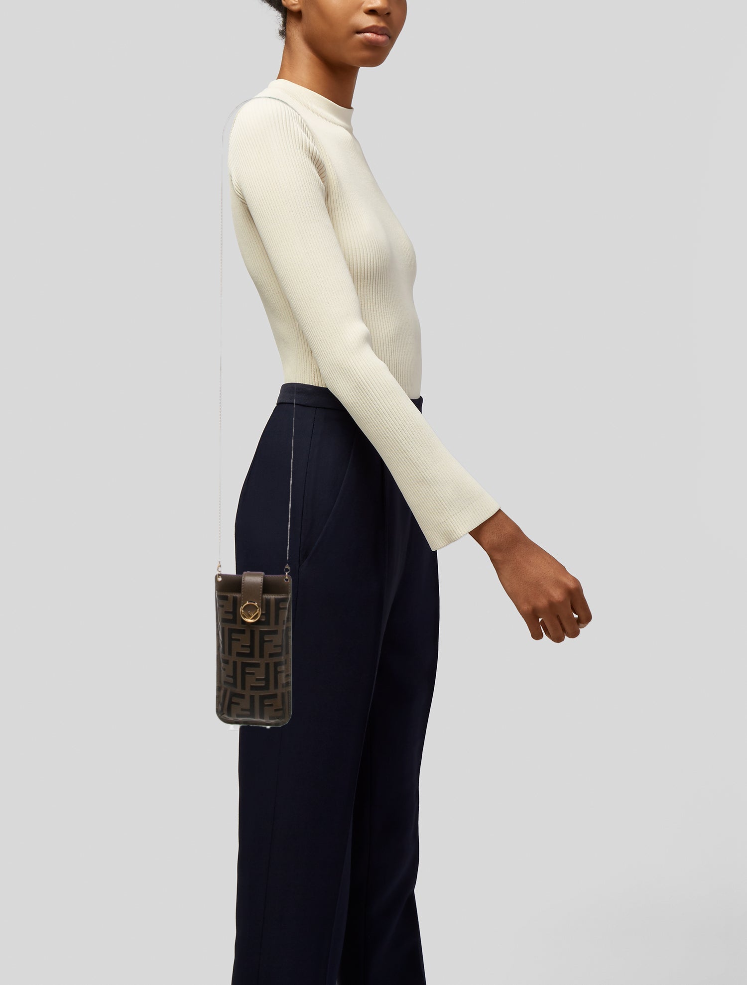 Fendi Zucca FF Clutch