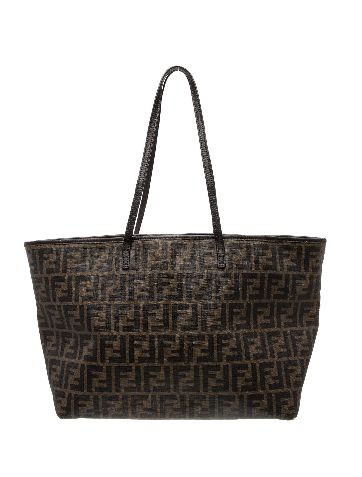 Fendi Zucca FF Roll Tote Medium