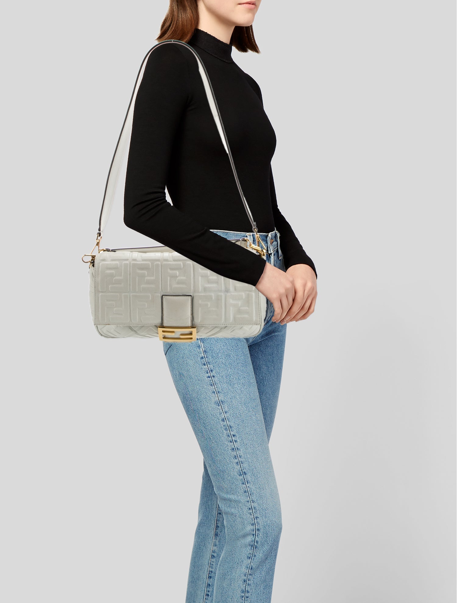 Fendi Zucca FF Baguette