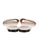 Fendi Printed Embroidered Accent Slides
