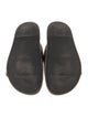 Fendi Zucca FF Logo Leather Slides