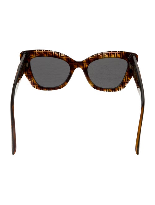 Fendi Zucca FF Logo Cat-Eye Sunglasses