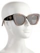 Fendi Zucca FF Logo Cat-Eye Sunglasses