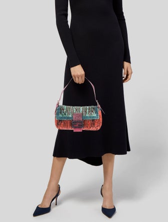 Fendi Sequins Baguette