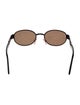 Fendi Zucca FF Logo Square Sunglasses