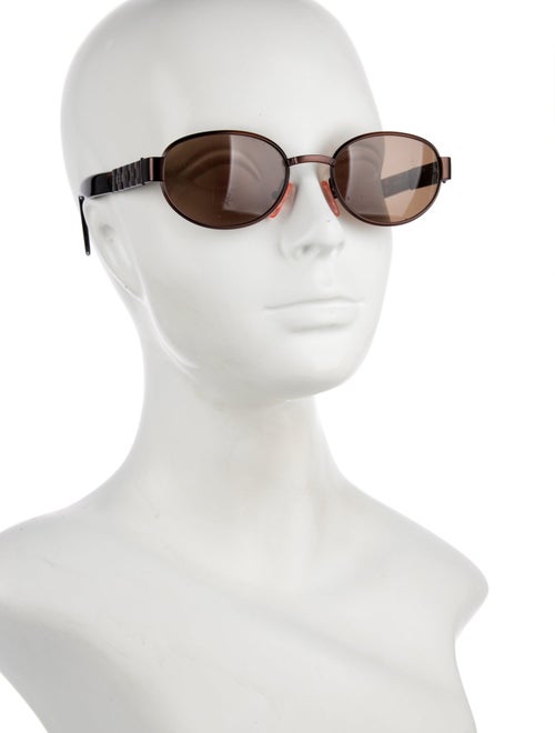 Fendi Zucca FF Logo Square Sunglasses