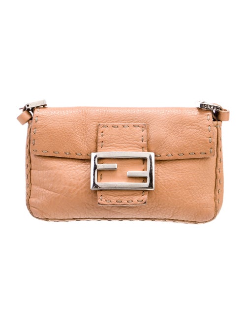 Fendi Leather Baguette
