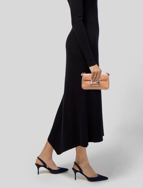 Fendi Leather Baguette