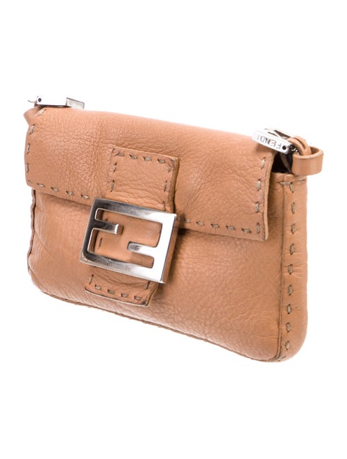Fendi Leather Baguette