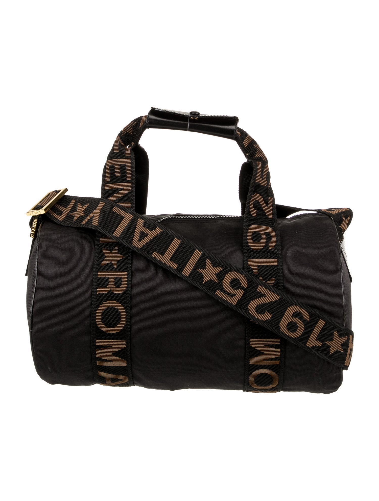 Fendi Nylon Weekender Bag