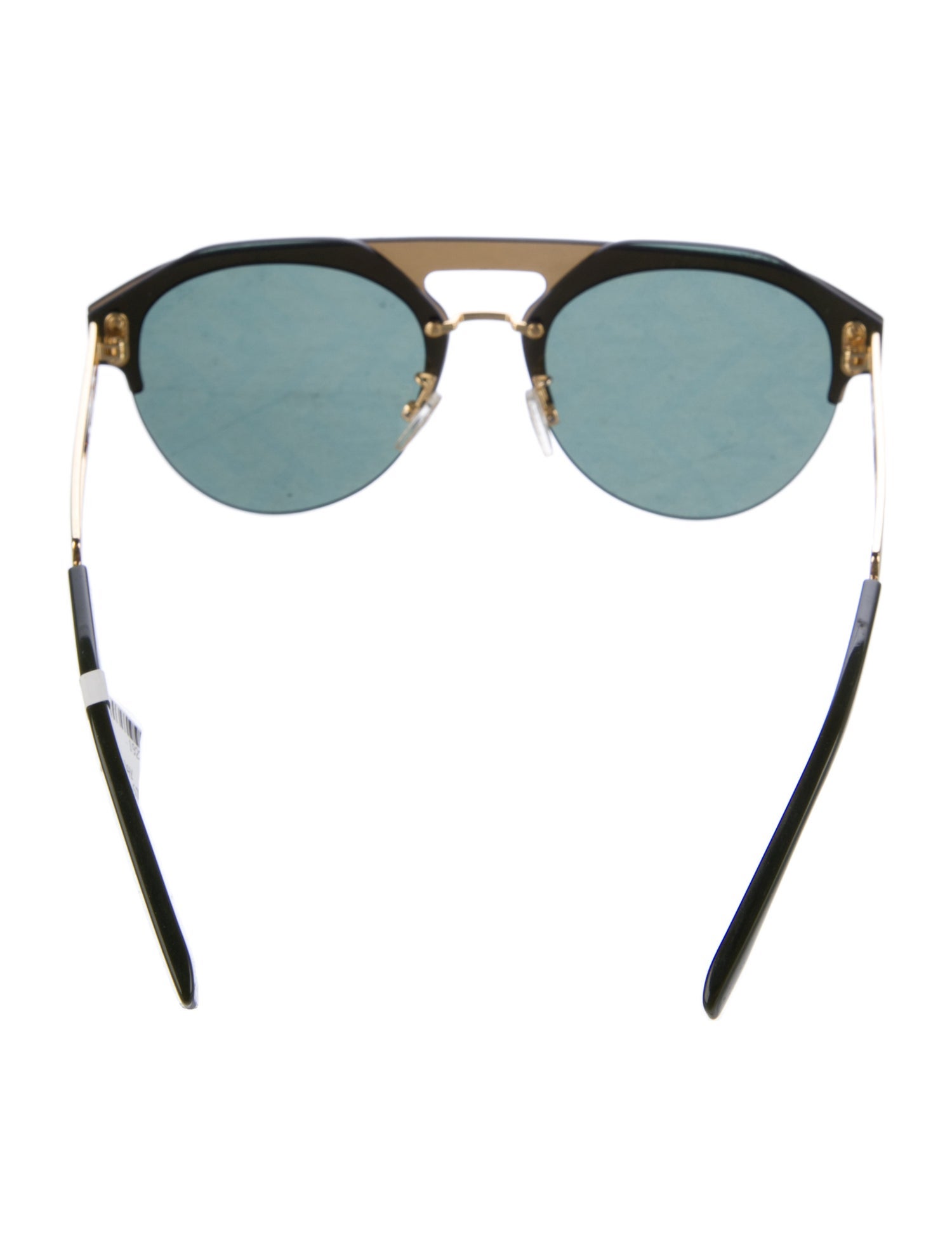 Fendi Aviator Mirrored Sunglasses