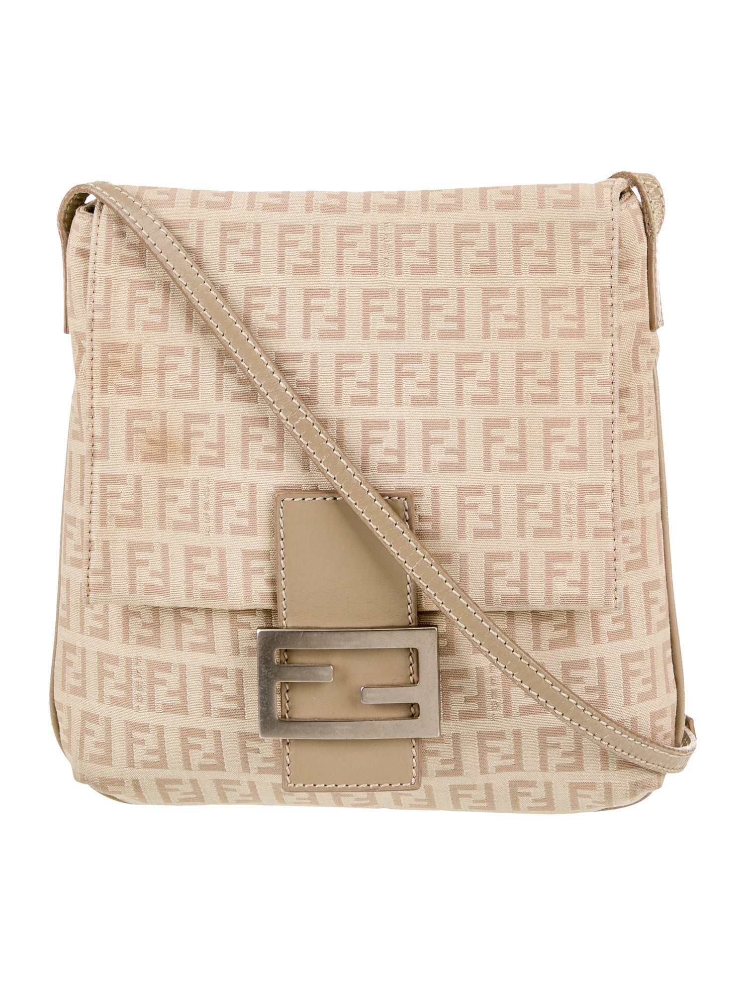 Fendi Zucchino FF Messenger Bag