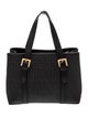 Fendi Zucchino FF Top Handle Bag
