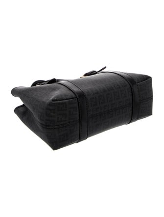 Fendi Zucchino FF Top Handle Bag