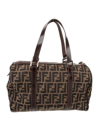 Fendi Canvas Shoulder Bag