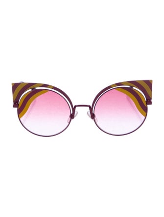 Fendi Cat-Eye Gradient Sunglasses