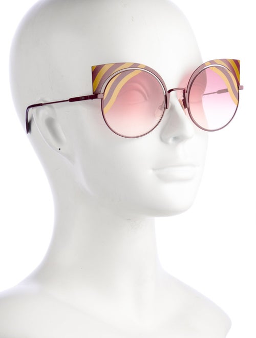 Fendi Cat-Eye Gradient Sunglasses