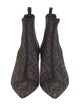 Fendi Zucca FF Logo Printed Chelsea Boots