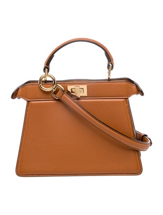 Fendi Leather Peekaboo Petite 2023
