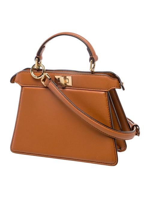 Fendi Leather Peekaboo Petite 2023