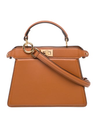 Fendi Leather Peekaboo Petite 2023