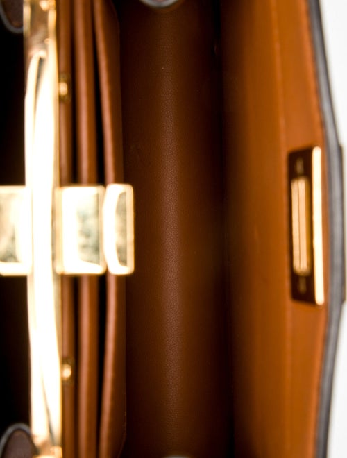 Fendi Leather Peekaboo Petite 2023