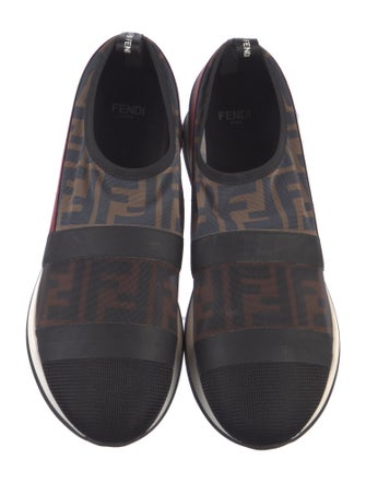 Fendi Zucca FF Logo Mesh Sneakers
