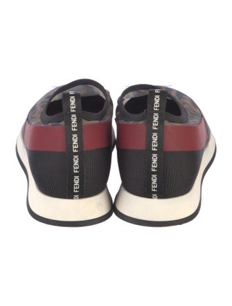Fendi Zucca FF Logo Mesh Sneakers
